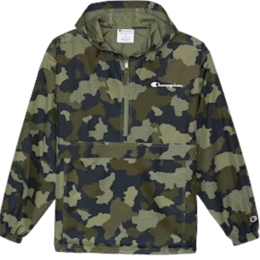 Men’s Champion Half Zip Windbreaker